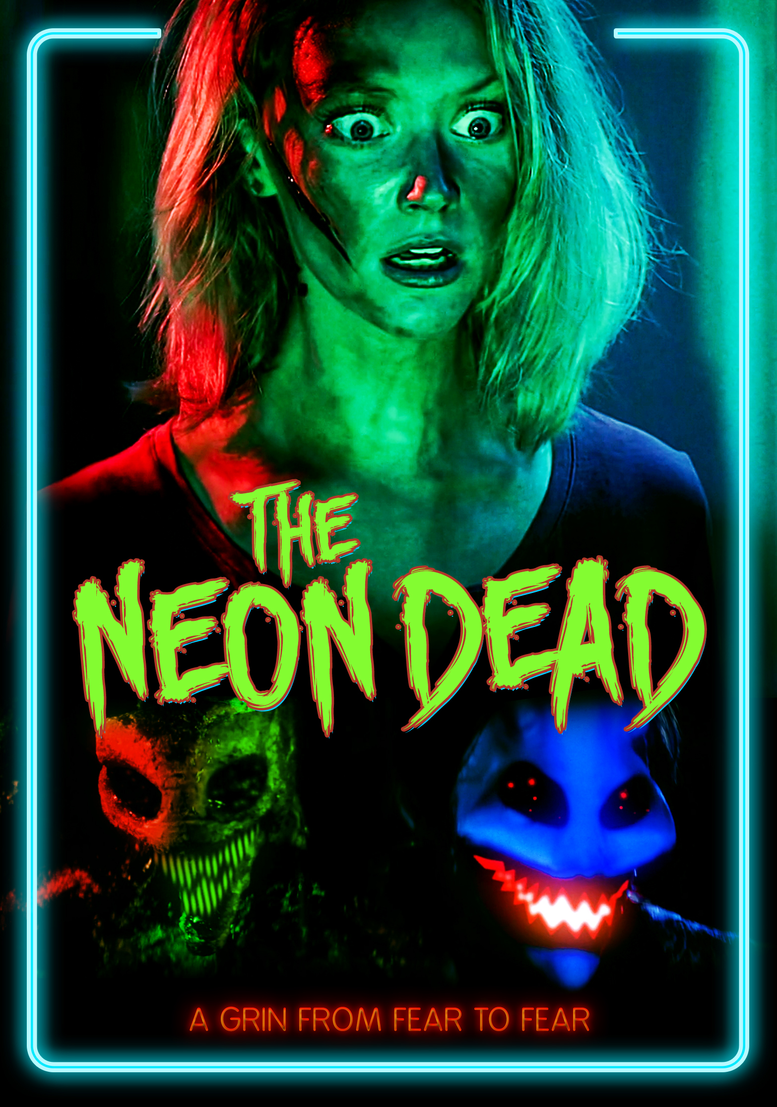 THE NEON DEAD KEY ART