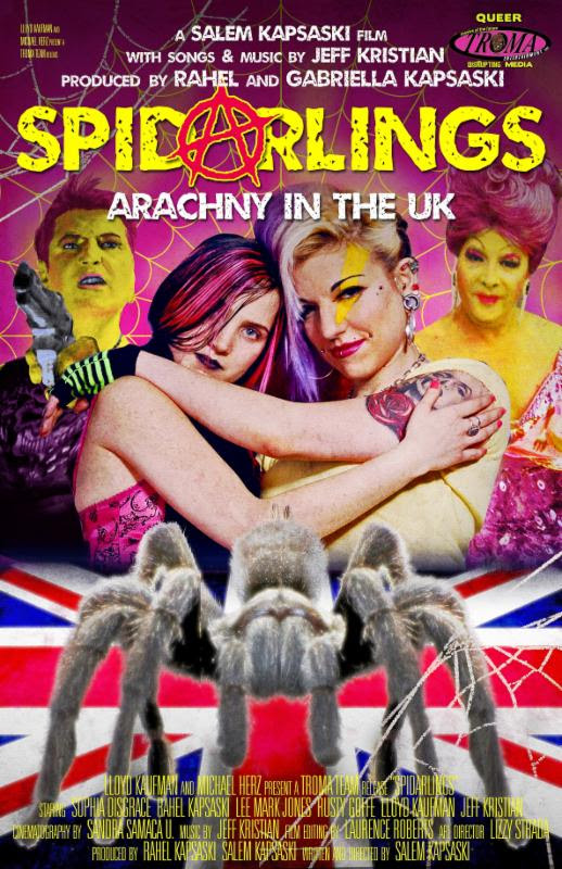Lgbt Punk Rock Horror Musical Spidarlings Out Now By Troma