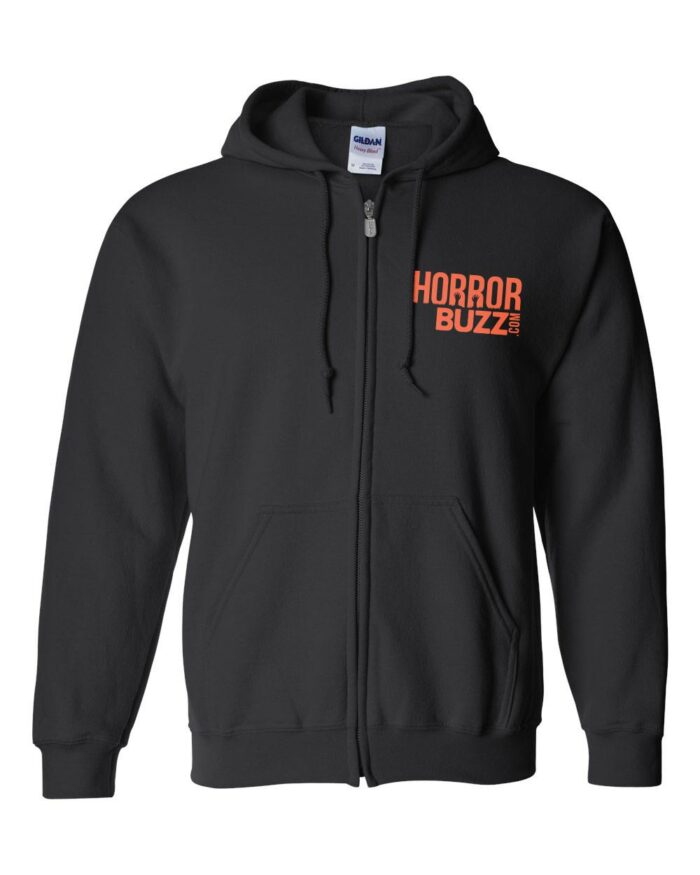 HorrorBuzz Logo T Full Zip Hoodie Youth