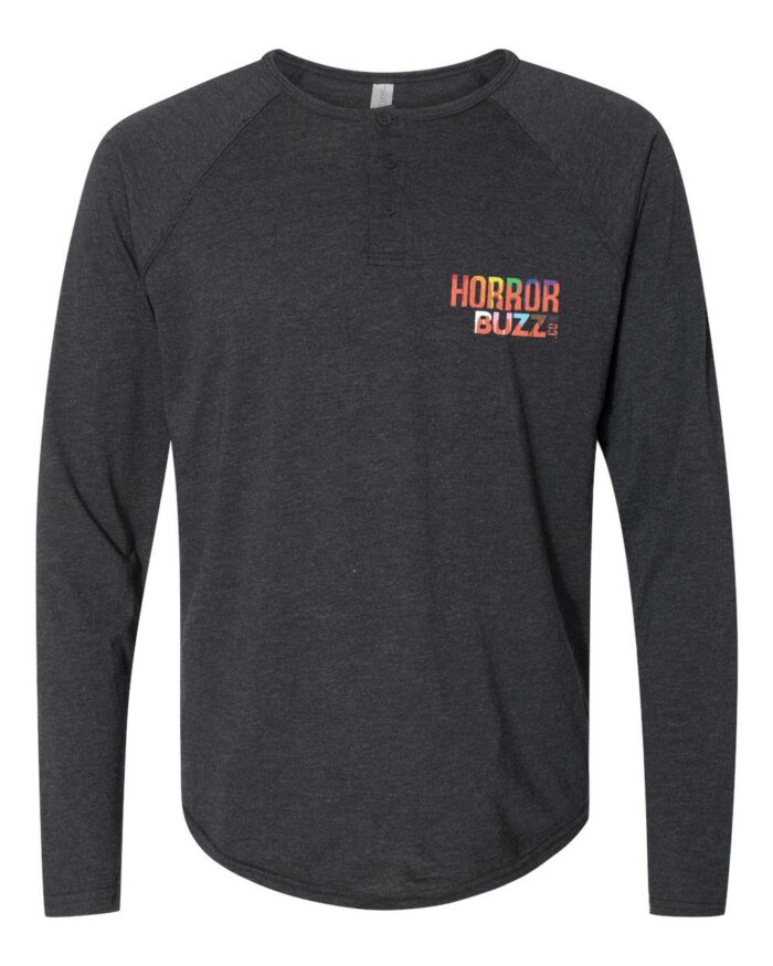 HorrorBuzz Pride Shirt Henley Long Sleeve