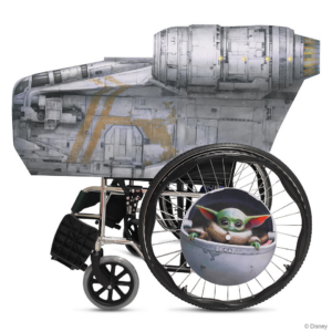 Disney Mandalorian Adaptive Costume Wheelchair Cover