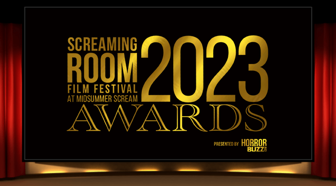 The Screaming Room Film Festival at Midsummer Scream 2023 Awards Logo