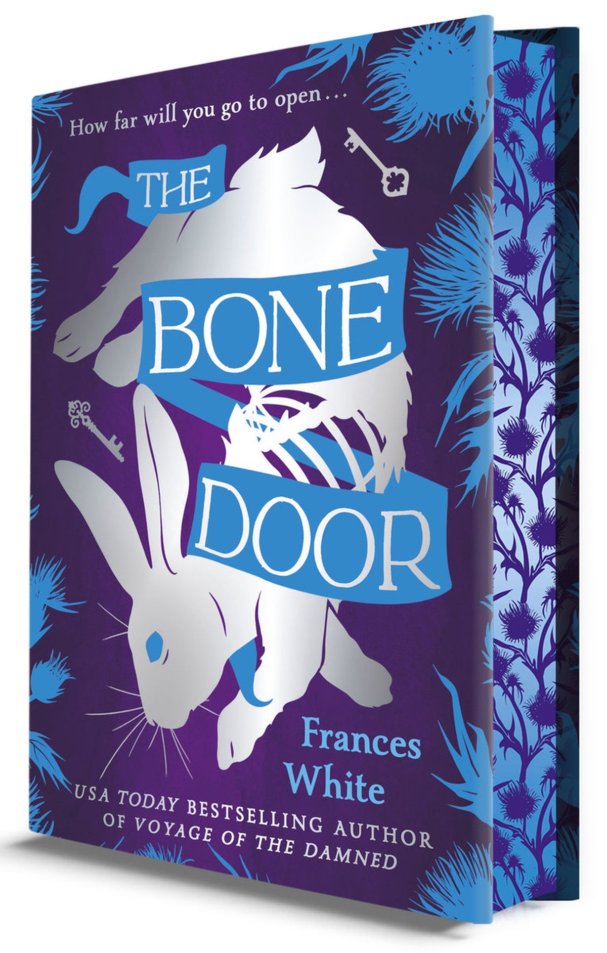 The Bone Door by Frances White — dark fantasy horror novel cover, Hanover Square Press 2026