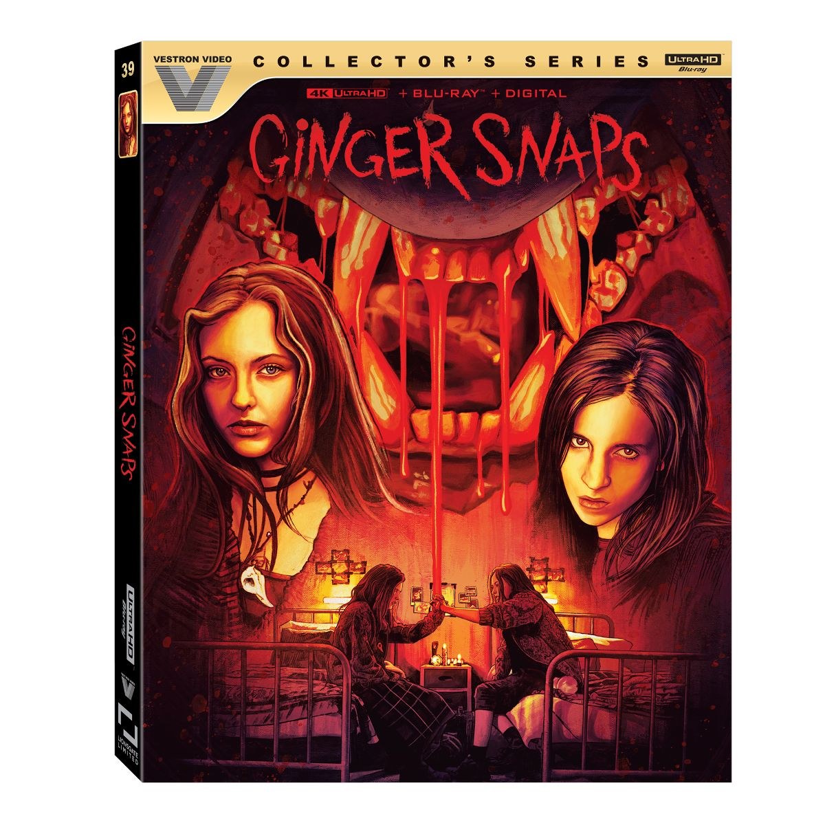 Ginger Snaps (2000) -- Emily Perkins as Brigitte, Vestron 4K Collector Series