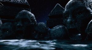 The Shore Enhanced Edition PS5 — cosmic horror creature encounter in dark abandoned island setting
