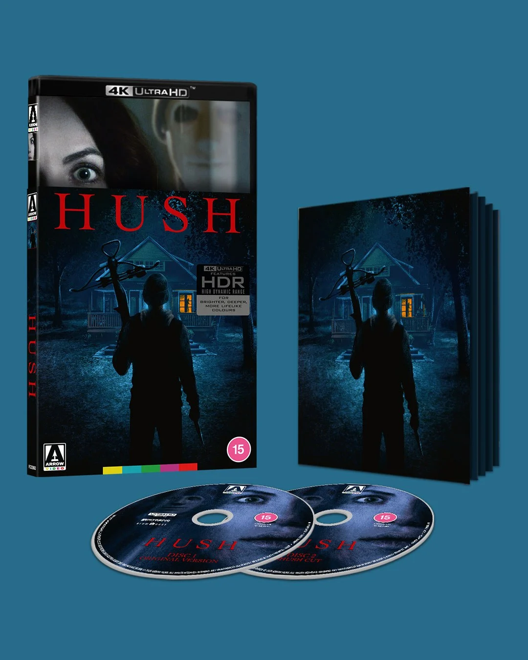 Hush (2016) — Arrow Video Limited Edition 4K UHD packaging detail