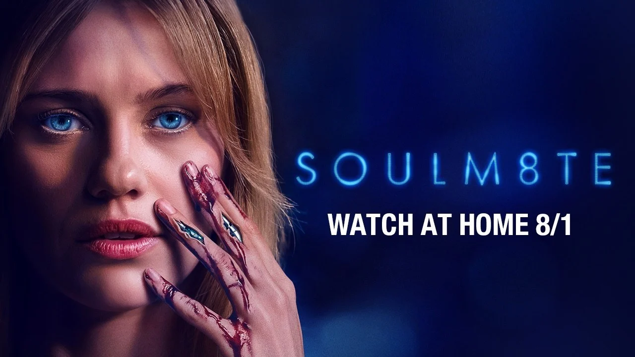 SOULM8TE — key art for Kate Dolan's AI-android thriller from Blumhouse Atomic Monster