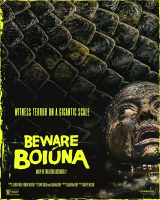 Beware Boiúna Brings Amazon Monster Horror to Theaters — Beware Boiuna Poster